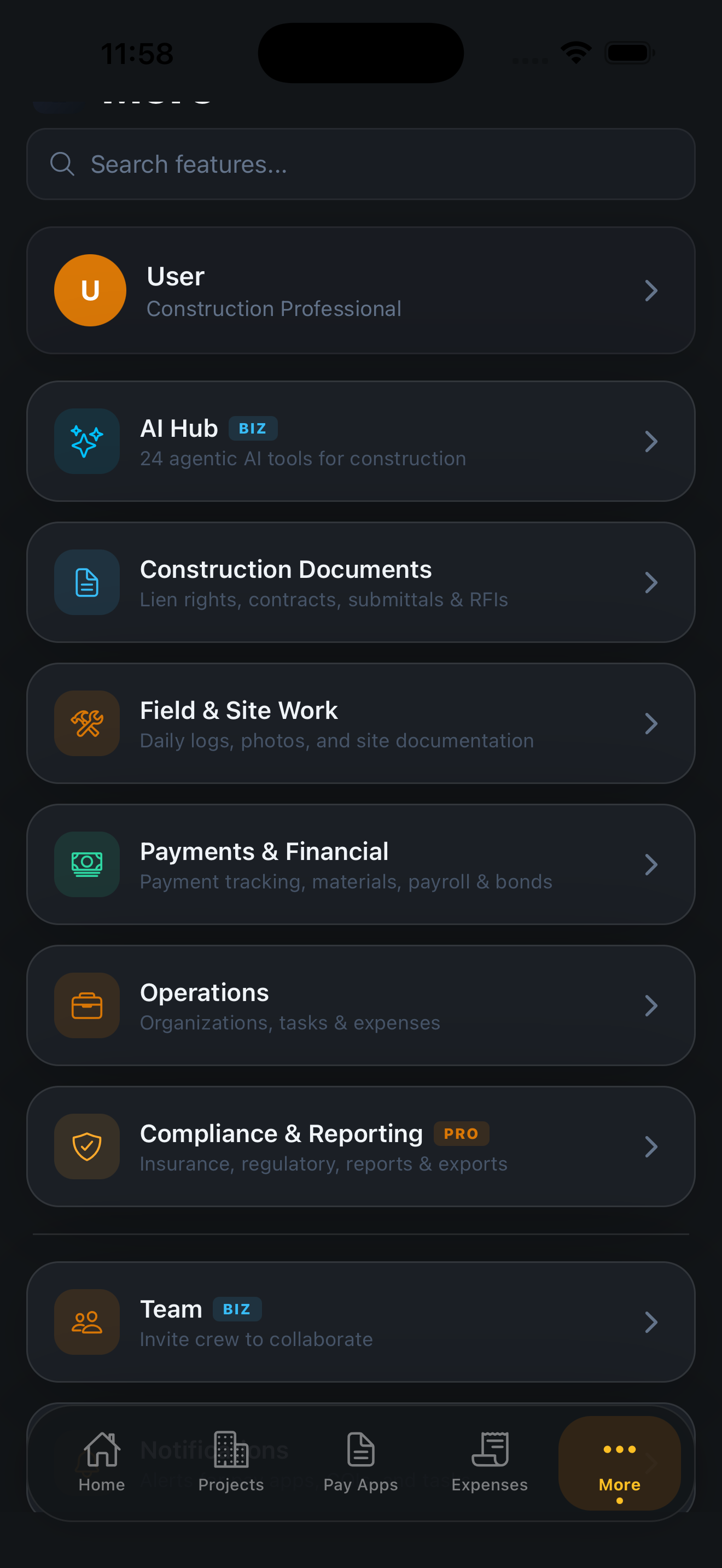More Features